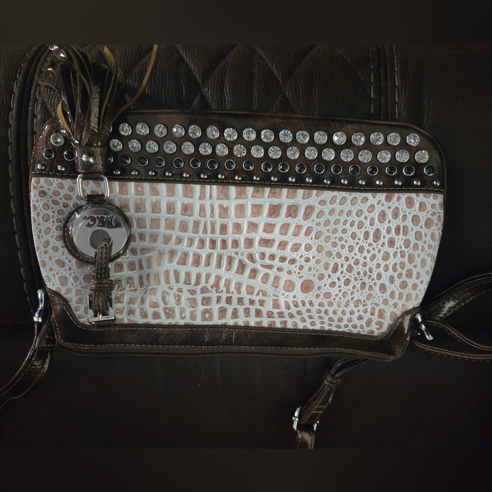 Elegant Brown Mc HandBag